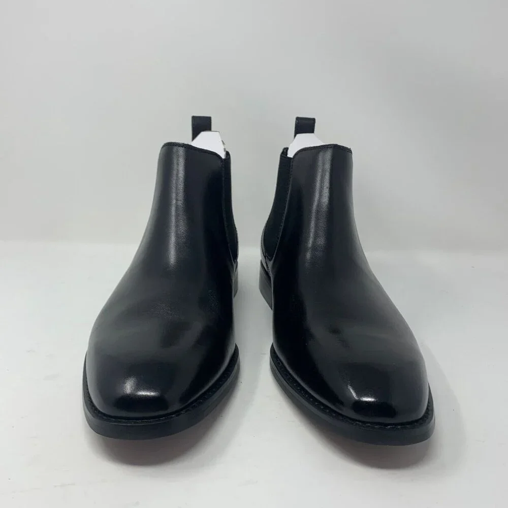 Vintage Foundry Co. Darwin VF1758 Chelsea‎ Boots Men's 11 Black Pull-on S0668